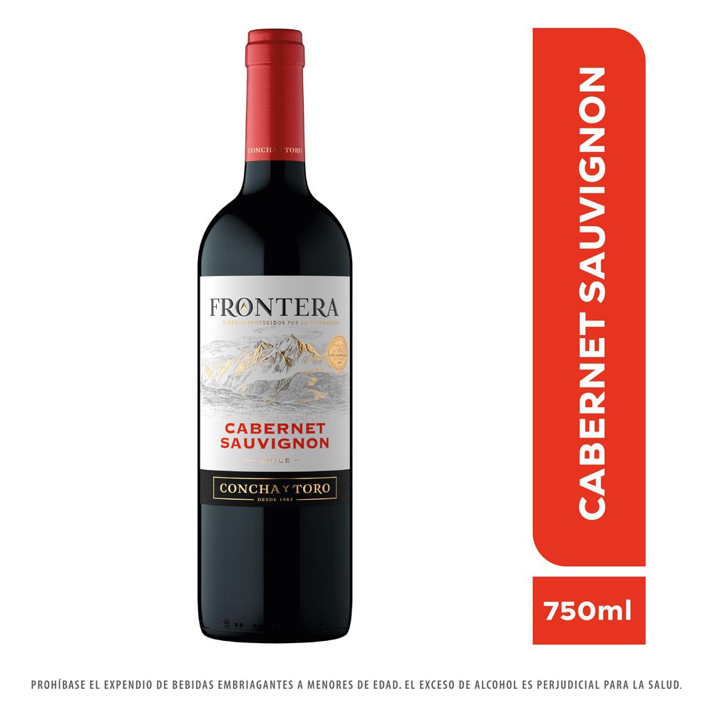 Vino tinto FRONTERA cabernet sauvignon Cabenet S (750  ml)