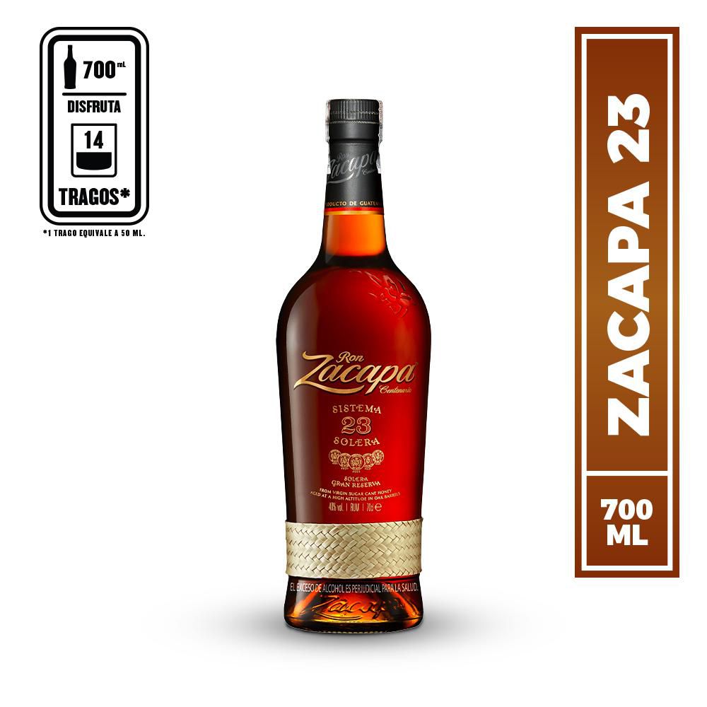 Ron ZACAPA centenario 23 años 23 años botella (700  ml)