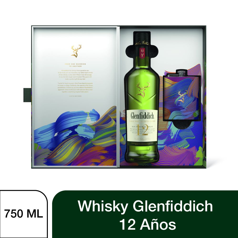 Whisky GLENFIDDICH   (750  ml) img #2