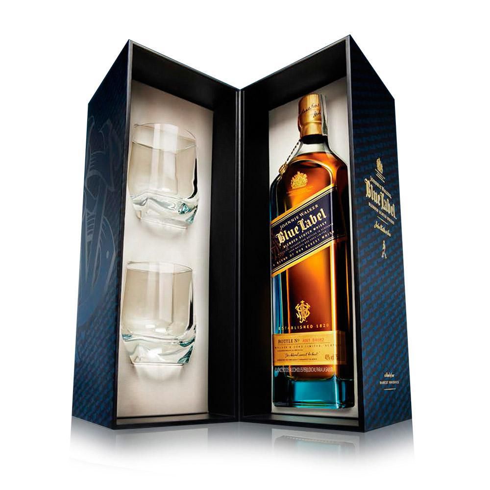Whisky JOHNNIE WALKER. blue label  (750  ml)