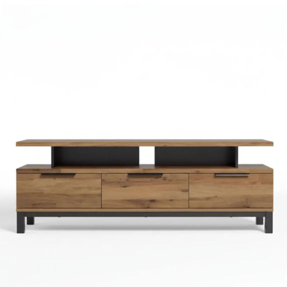 Mesa De Tv Sharifa 180Cm X 40Cm Roble img #1