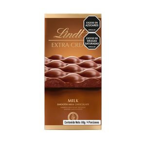 Barra de chocolate LINDT extra cremoso leche (80 gr)
