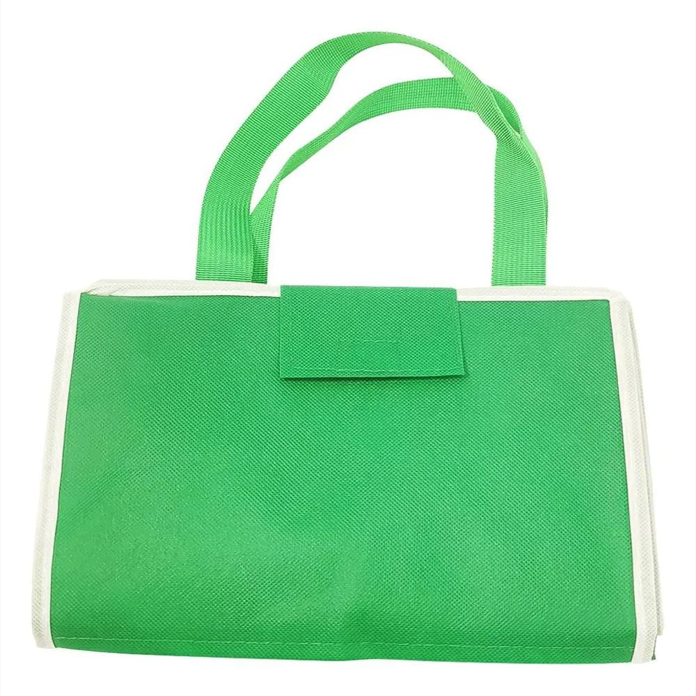 Kit Bolsa Compras Bolso Slim Agarre Clip Reutilizable X2 img #2