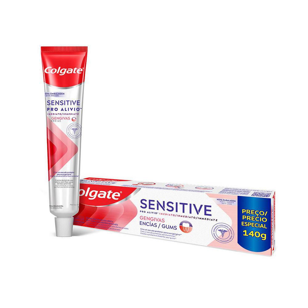 Crema dental COLGATE sensitive proalivio encías (93.3  ml)