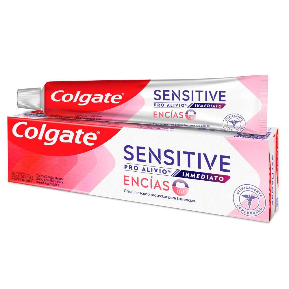 Crema dental COLGATE sensitive pro alivio encías (60  ml)