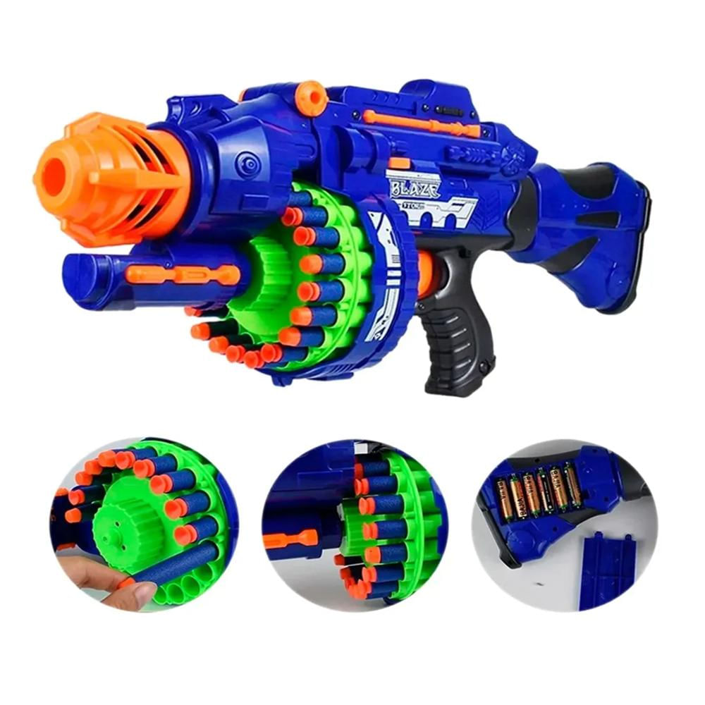 Juguete Blaze Storm Automática 40 Dardos Juguete Niño img #3