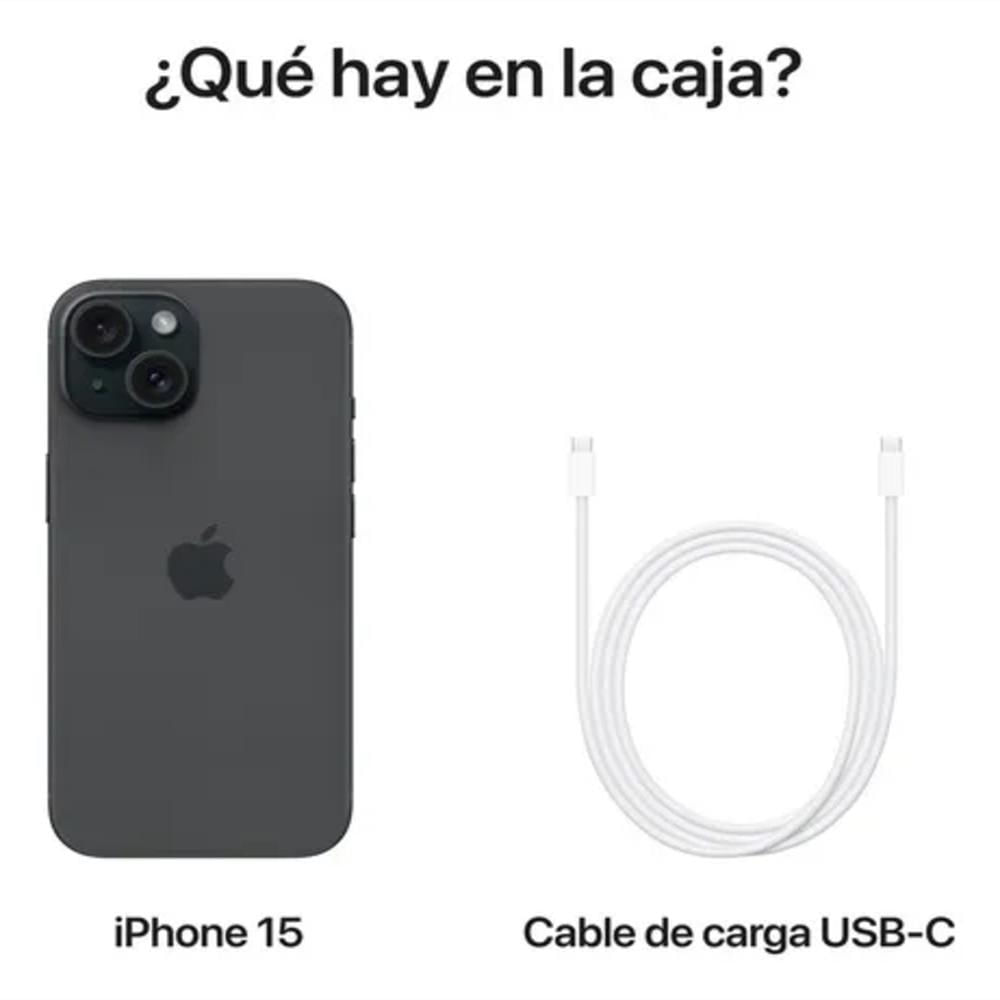 Iphone 15 512Gb Negro Sim Fisica img #3