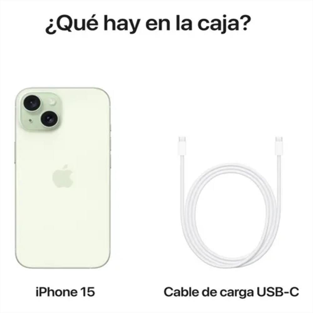 Iphone 15 512Gb Verde Sim Fisica img #3