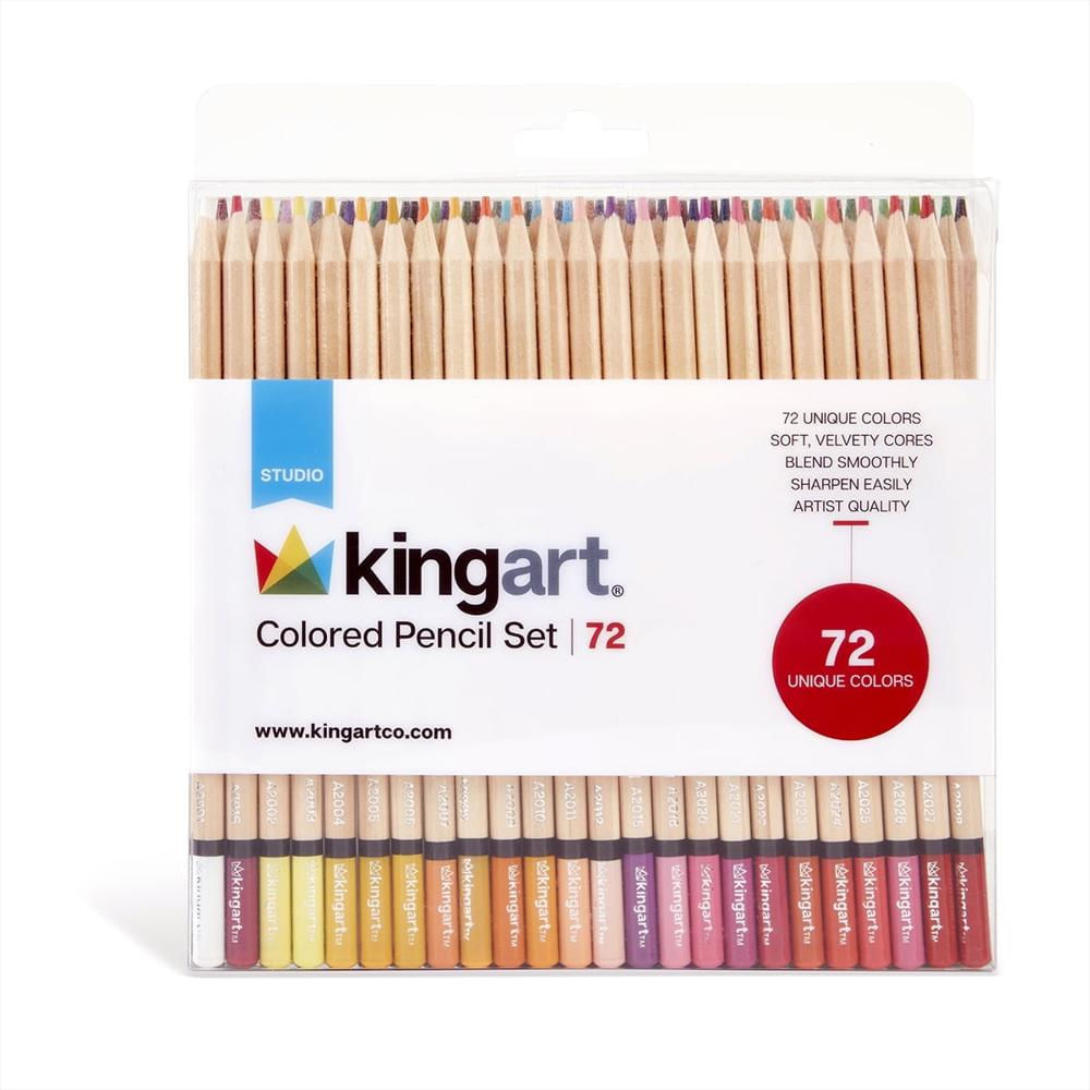Set De 2 Paquetes De 72 Unidades C/U Lápices De Colores