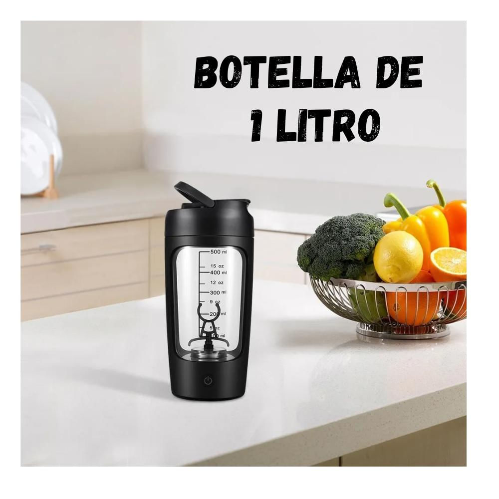 Mezclador Eléctrico De Proteínas Botella Batidor Recargable 500Ml img #2
