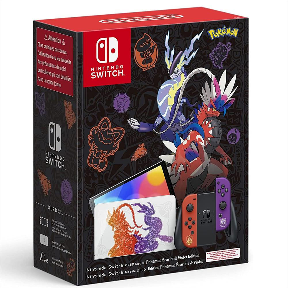 Nintendo Switch Oled Edición Pokémon Scarlet & Violet Nintendo Switch Oled Edición Pokémon Scarlet & Violet