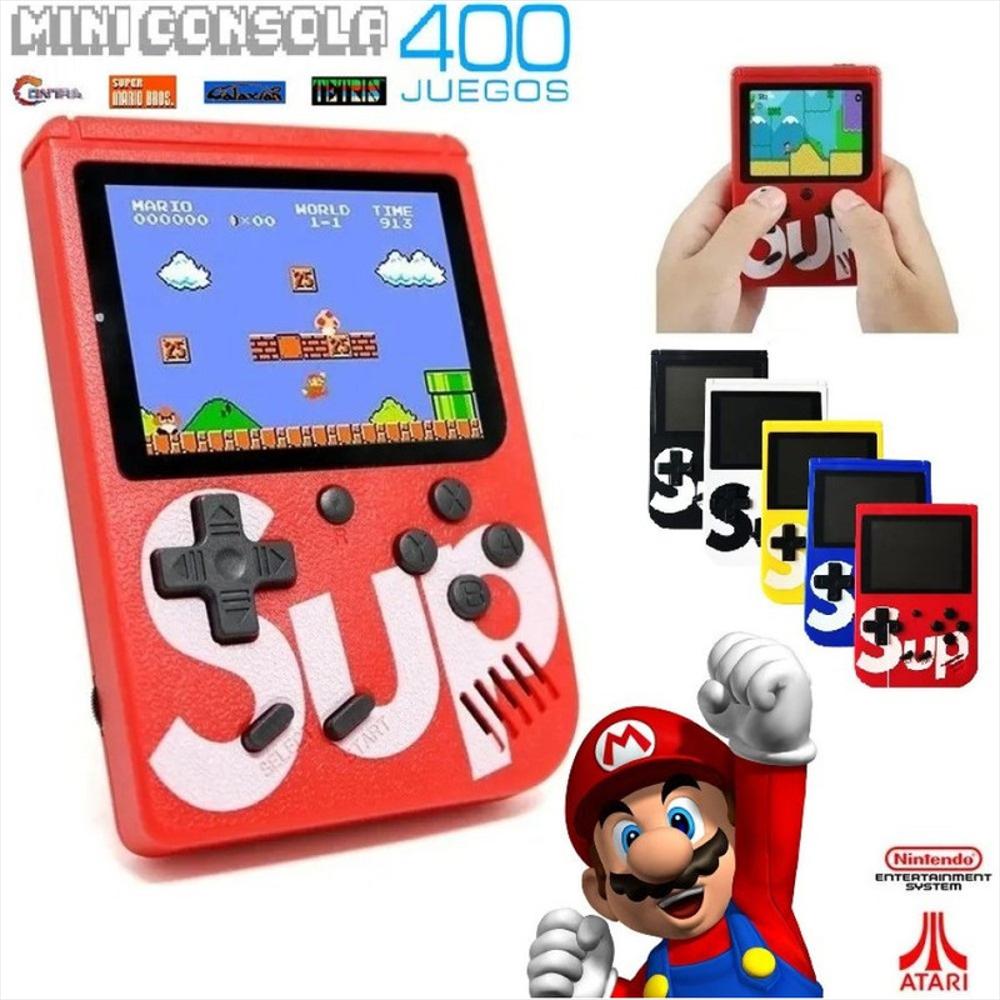 Consola Sup 400 Juegos, Batería Recargable