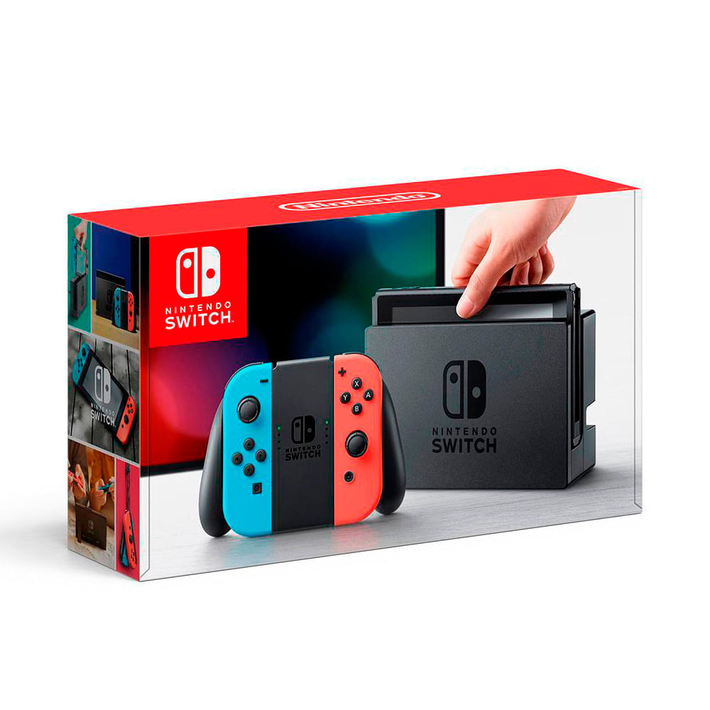 Consola Nintendo Switch Neón Azul Rojo Joy Con img #4