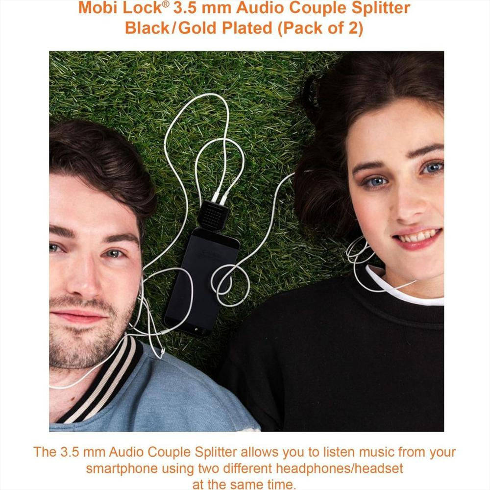 Divisor Splitter Audio Jack 3.5Mm Conecta 2 Auriculares A La Vez img #4