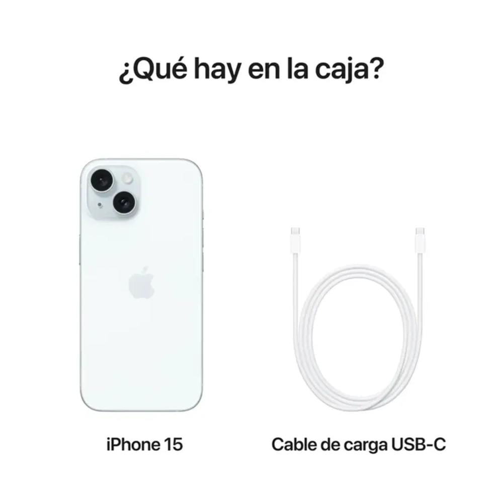 Iphone 15 512Gb Azul Sim Fisica img #3