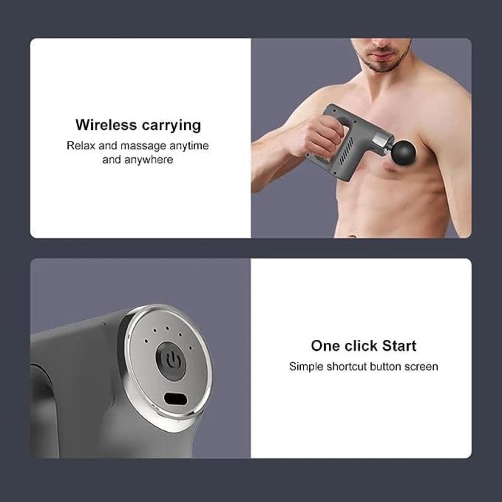 Mini Masajeadora Facial Gun img #3