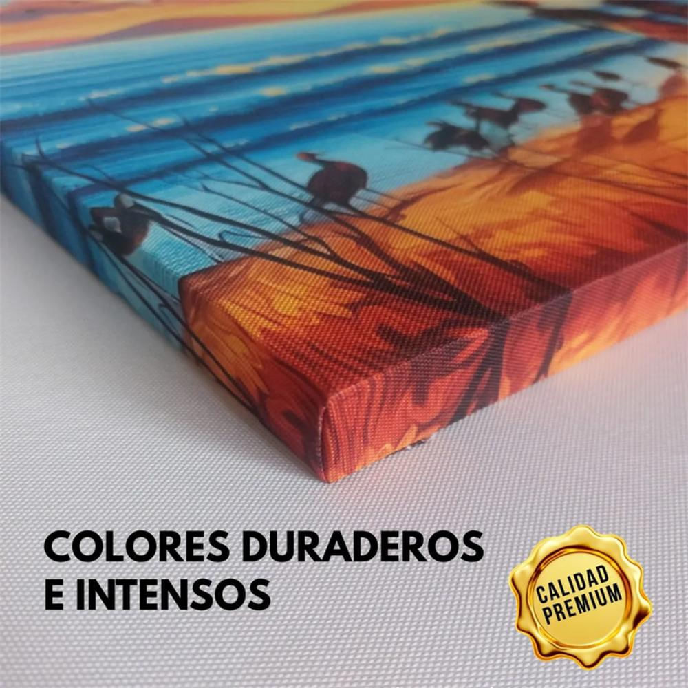 Cuadro Decorativo Abstracto Explosión Cromatica 120 X 70 Cm Decoración Hogar img #4
