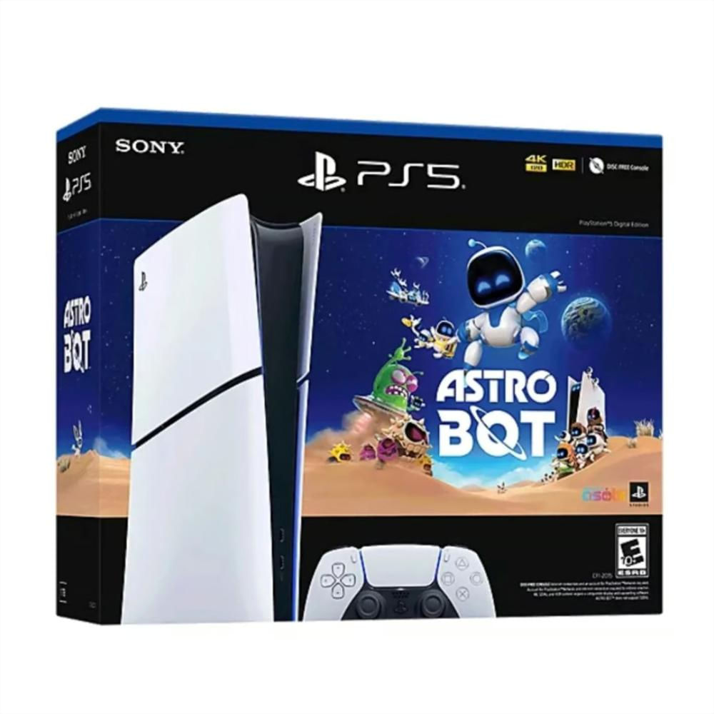 Playstation 5 Slim Disco 1Tb + Control Adicional + Astrobot Playstation 5 Slim Disco 1Tb + Control Adicional + Astrobot