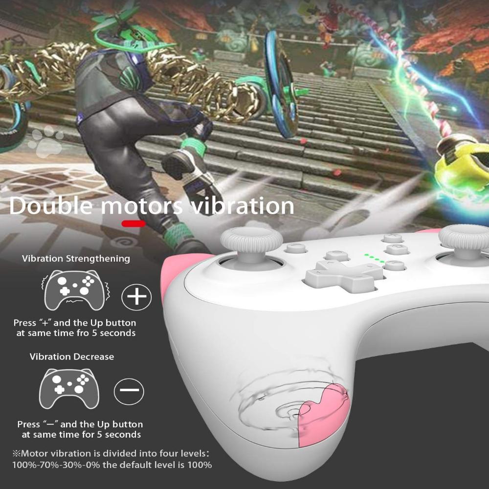 Switch Pro Controller Bluetooth Juego Joystick Dual Shock Hellokitty img #5