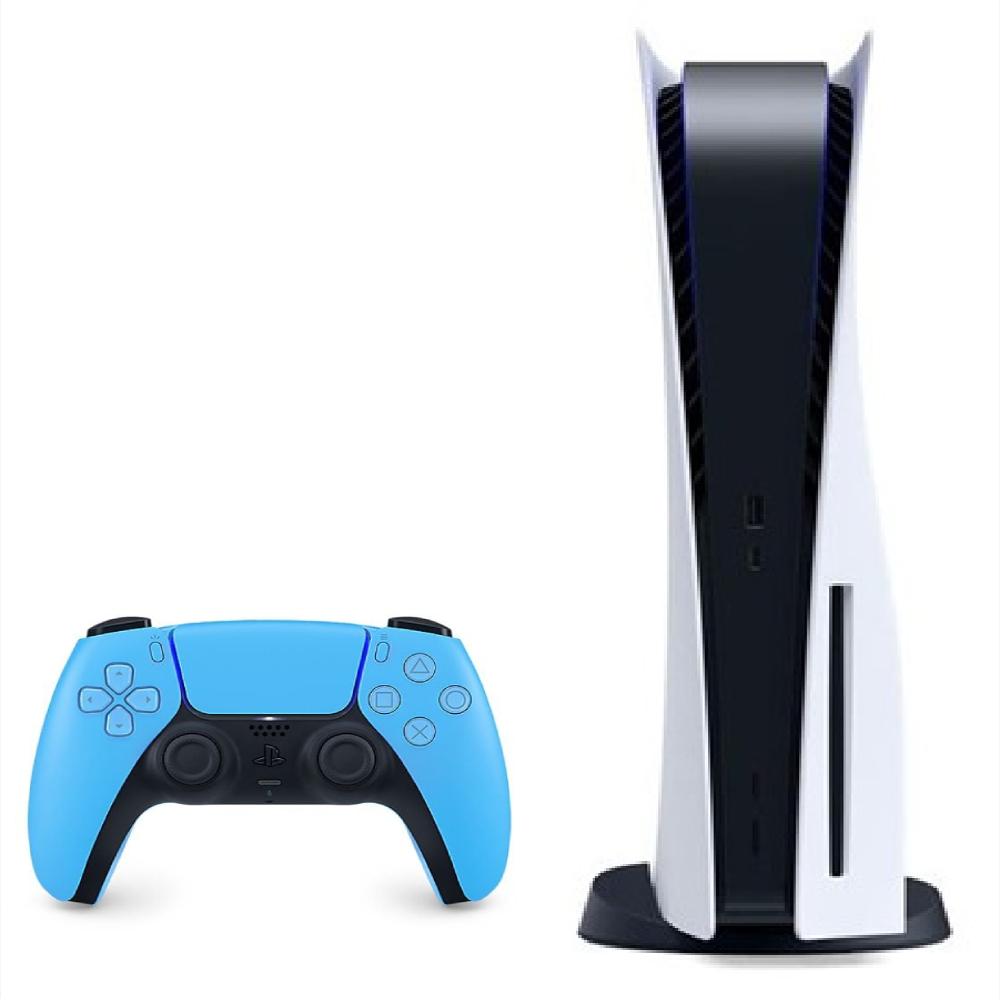 Consola Playstation 5 Fat De Disco Con Control Azul Celeste