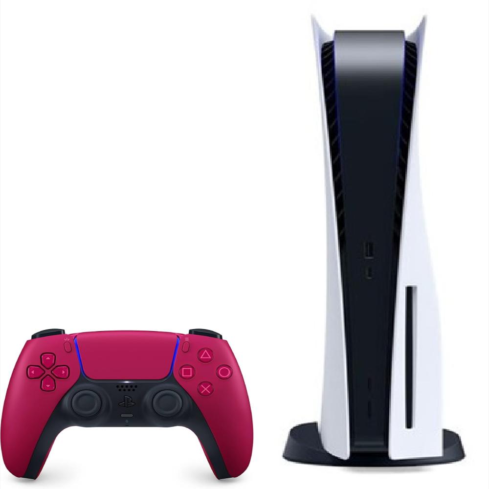 Consola Playstation 5 Fat Refurbish De Disco Con Control Azul Celeste