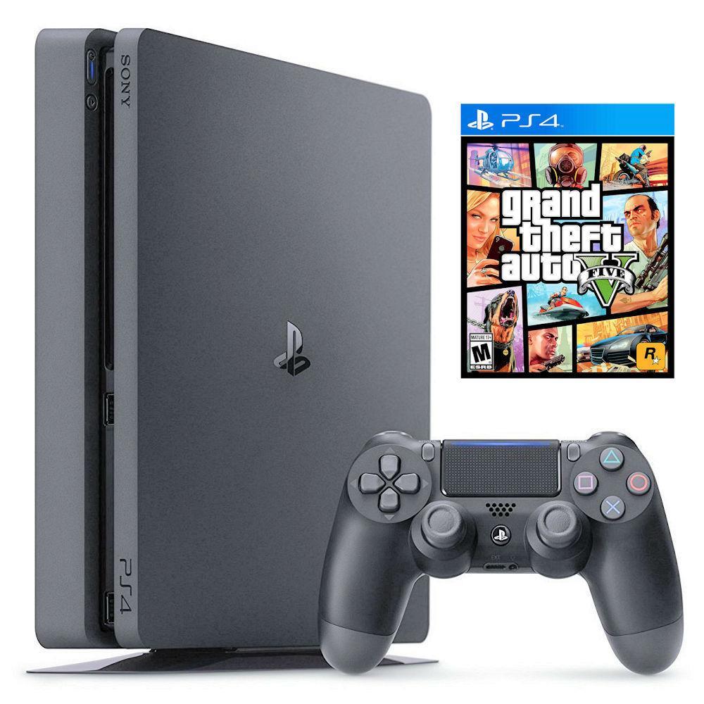 Consola Ps4 Slim 1 Tb + Gta V Ps4