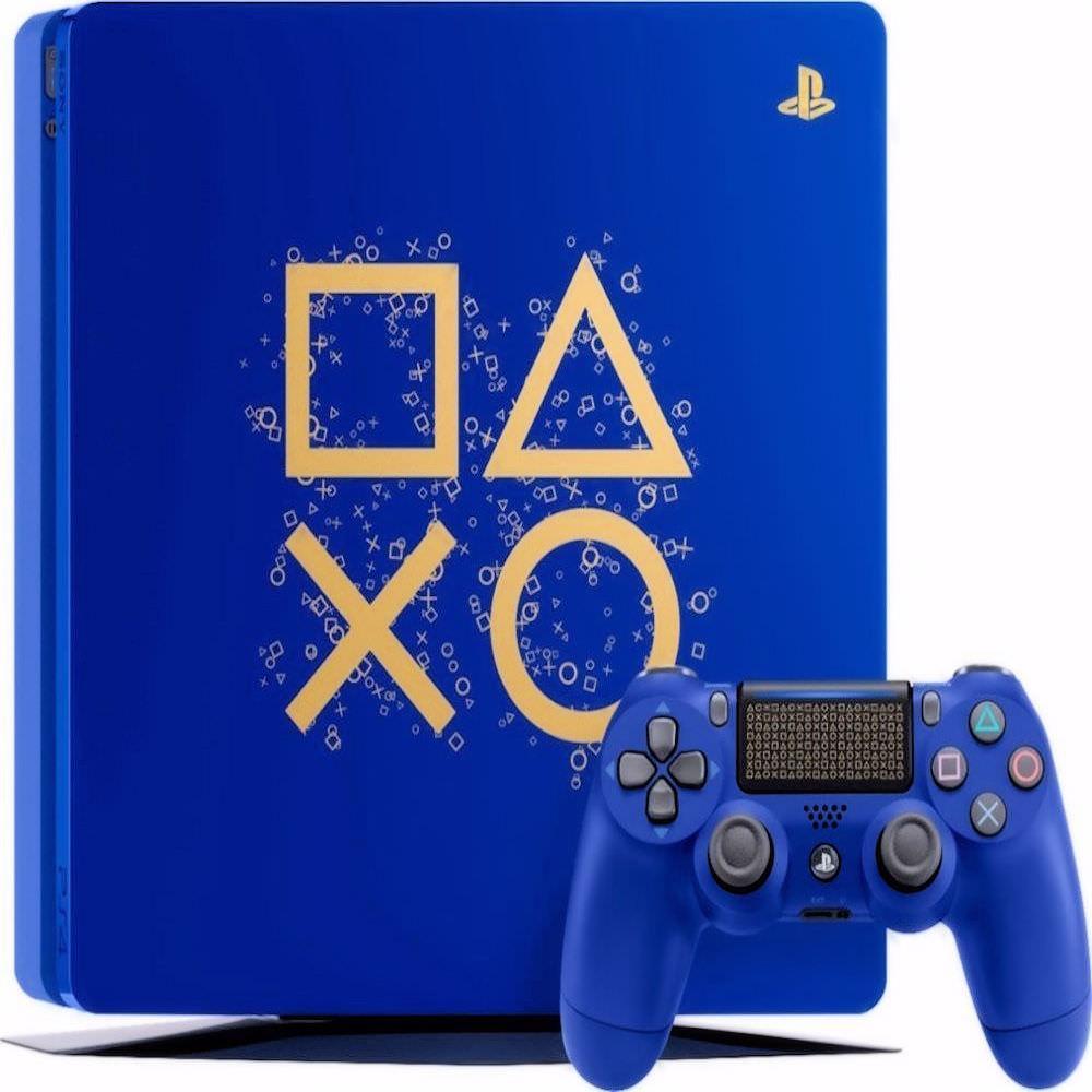 Ps4 Slim 1Tb Limited Edition Days Azul + Control Azul V2 img #2