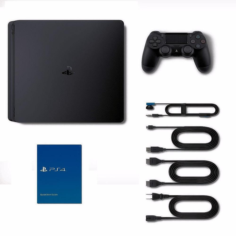 Ps4 Slim 1Tb+ Fifa 18+ Uncharted 4 + 2 Controlesv2+ Balon N.5 img #2