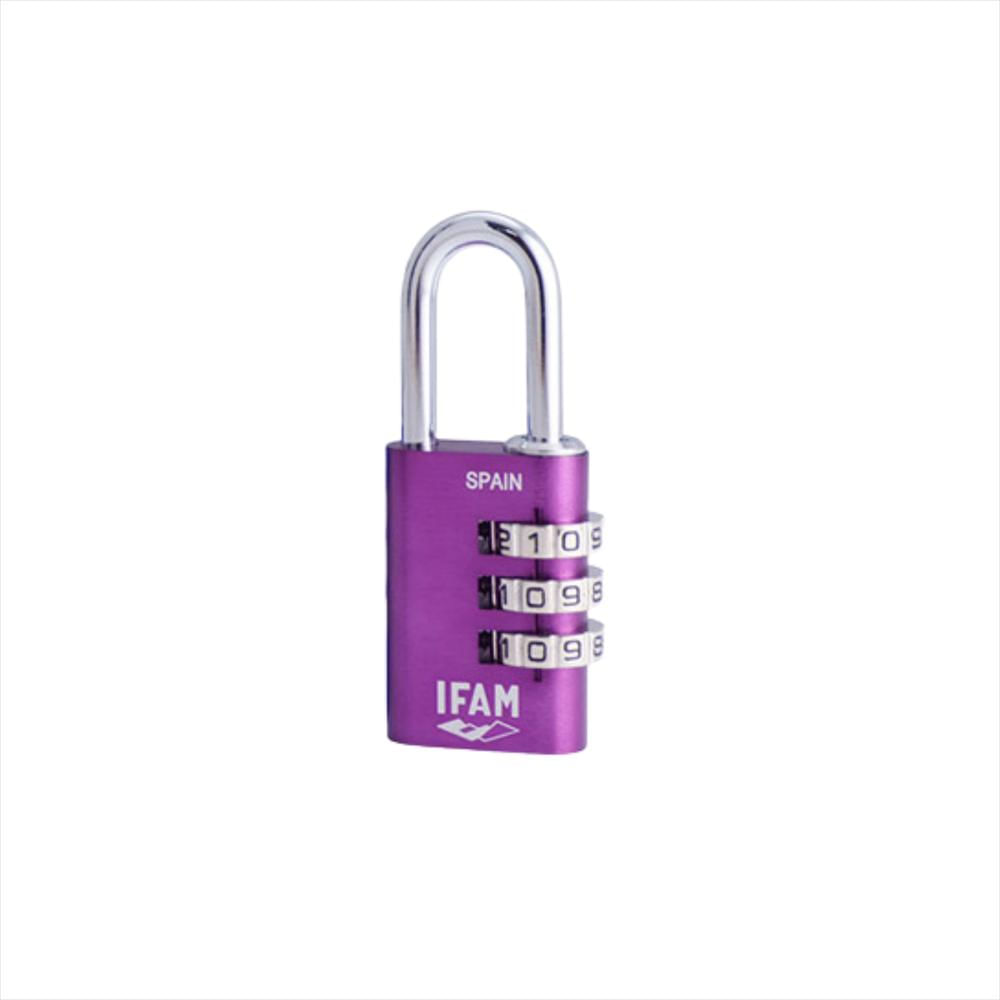 Candado De Combinación Ifam 20Mm Violeta img #1