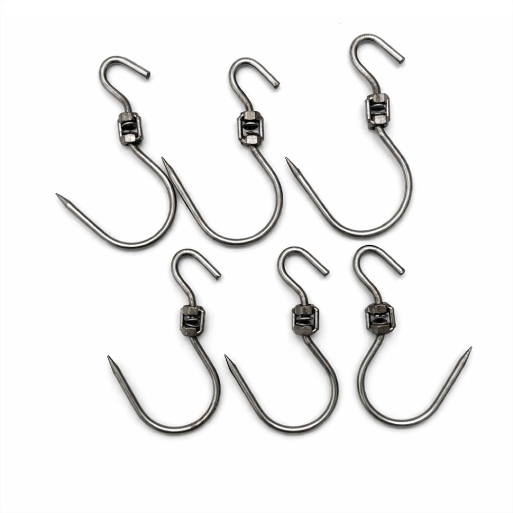Ganchos Giratorios Para Asador De Barril img #1