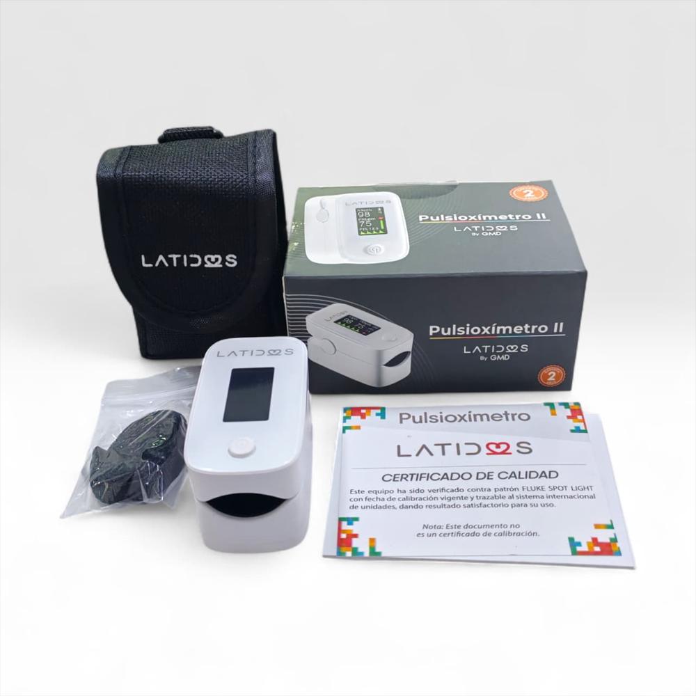 Pulsioxímetro Ii Latidos Gmd Blanco