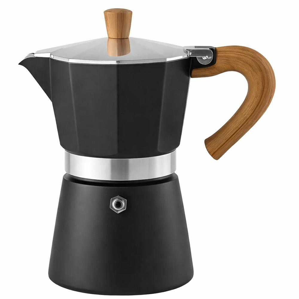 Cafetera Moka Estilo Italiano Café Espresso Aluminio 6 Tazas img #1