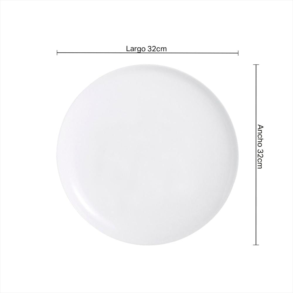 Plato Pizza 32Cm Friends Time Luminarc D2c8016 Blanco img #4