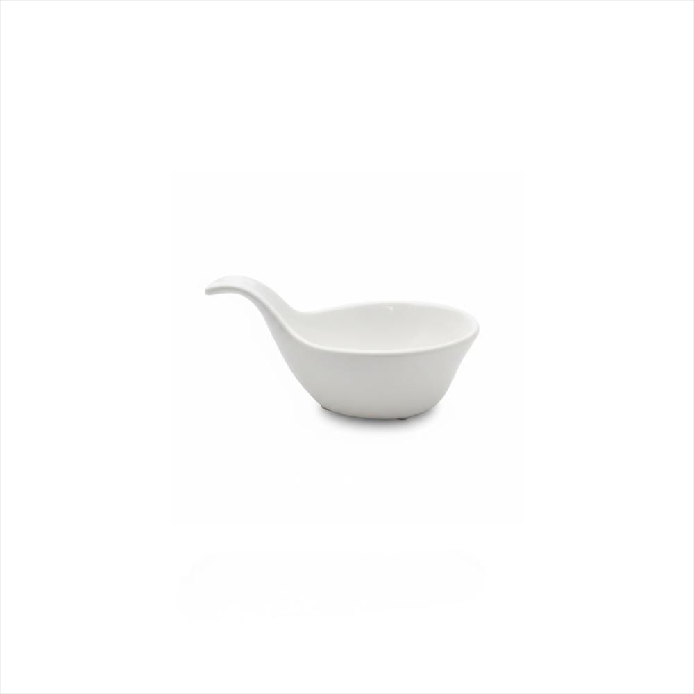 Salsera Con Asa En Melamina Sabana Vajillas D1008bl Blanco img #1