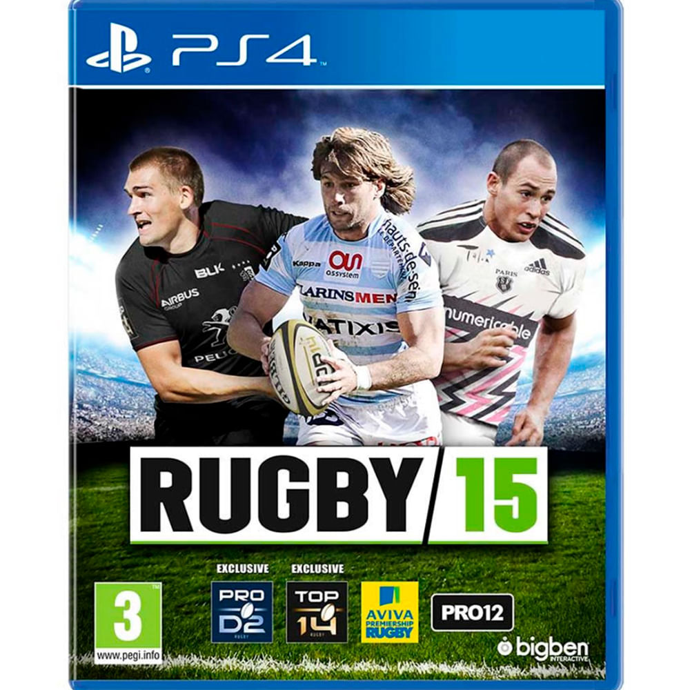 Videojuego Rugby 15 Ps4