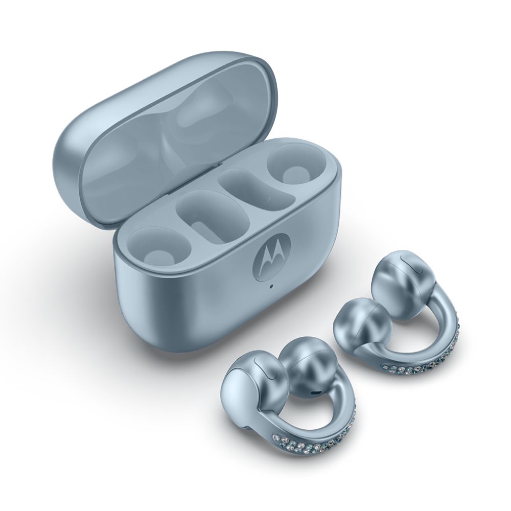 Audifonos MOTOROLA Moto Buds Loop  Inalámbricos Celeste