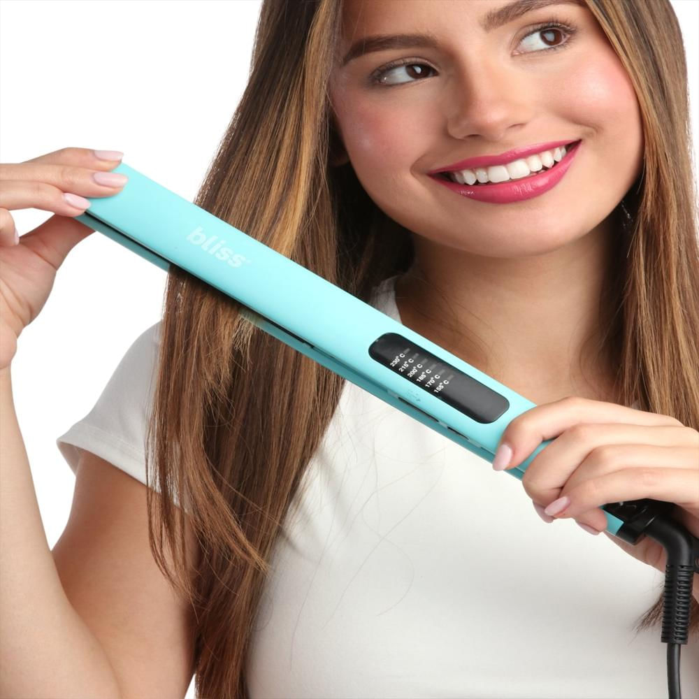 Plancha De Cabello Bliss Profesional De Titanio Iónico Con Bloqueo De img #1