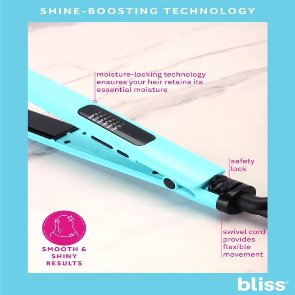 Plancha De Cabello Bliss Profesional De Titanio Iónico Con Bloqueo De img #2