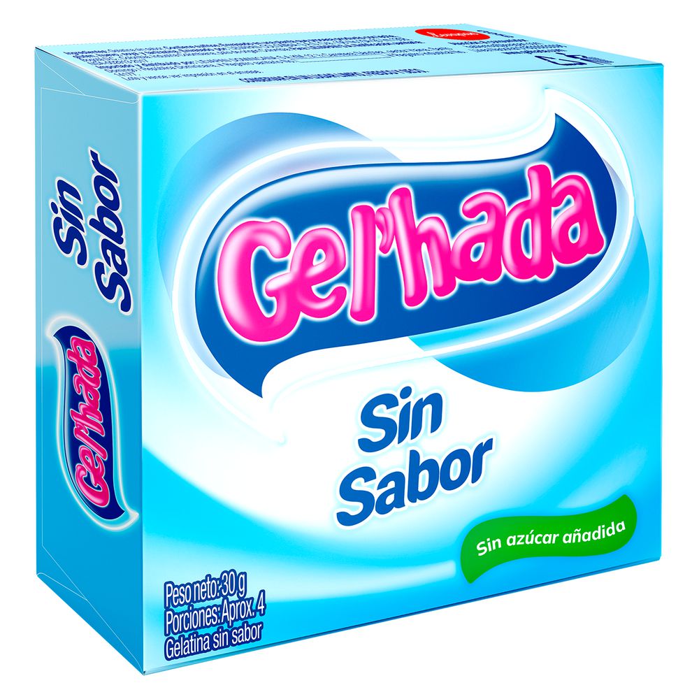 Gelatina GEL HADA sin sabor (30  gr)