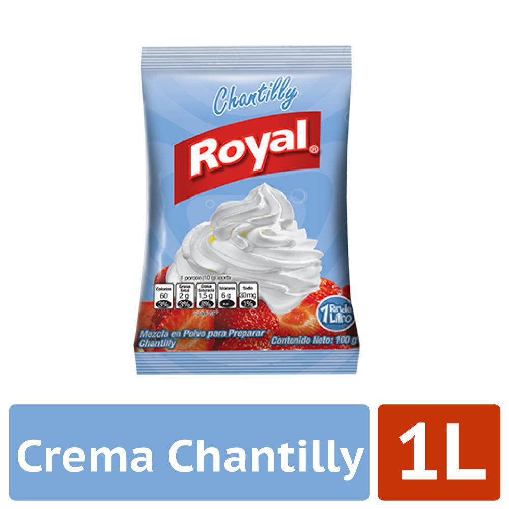 Crema chantilly ROYAL  (100  gr) img #1