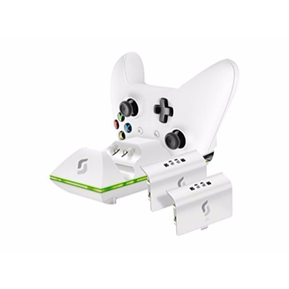 Cargador Inalambrico Para Xbox One Blanco Sliq Gaming