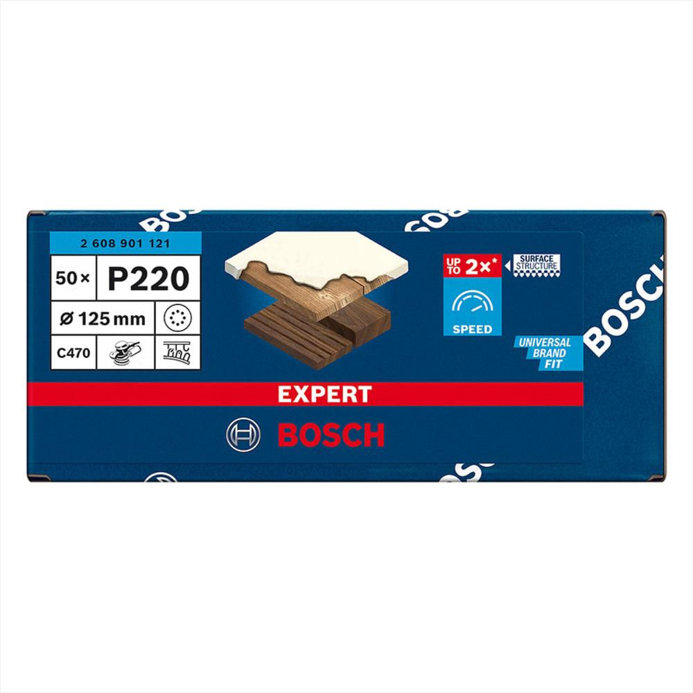 Disco De Lija Bosch Expert C470; 125Mm G220 (3 Unds) img #3
