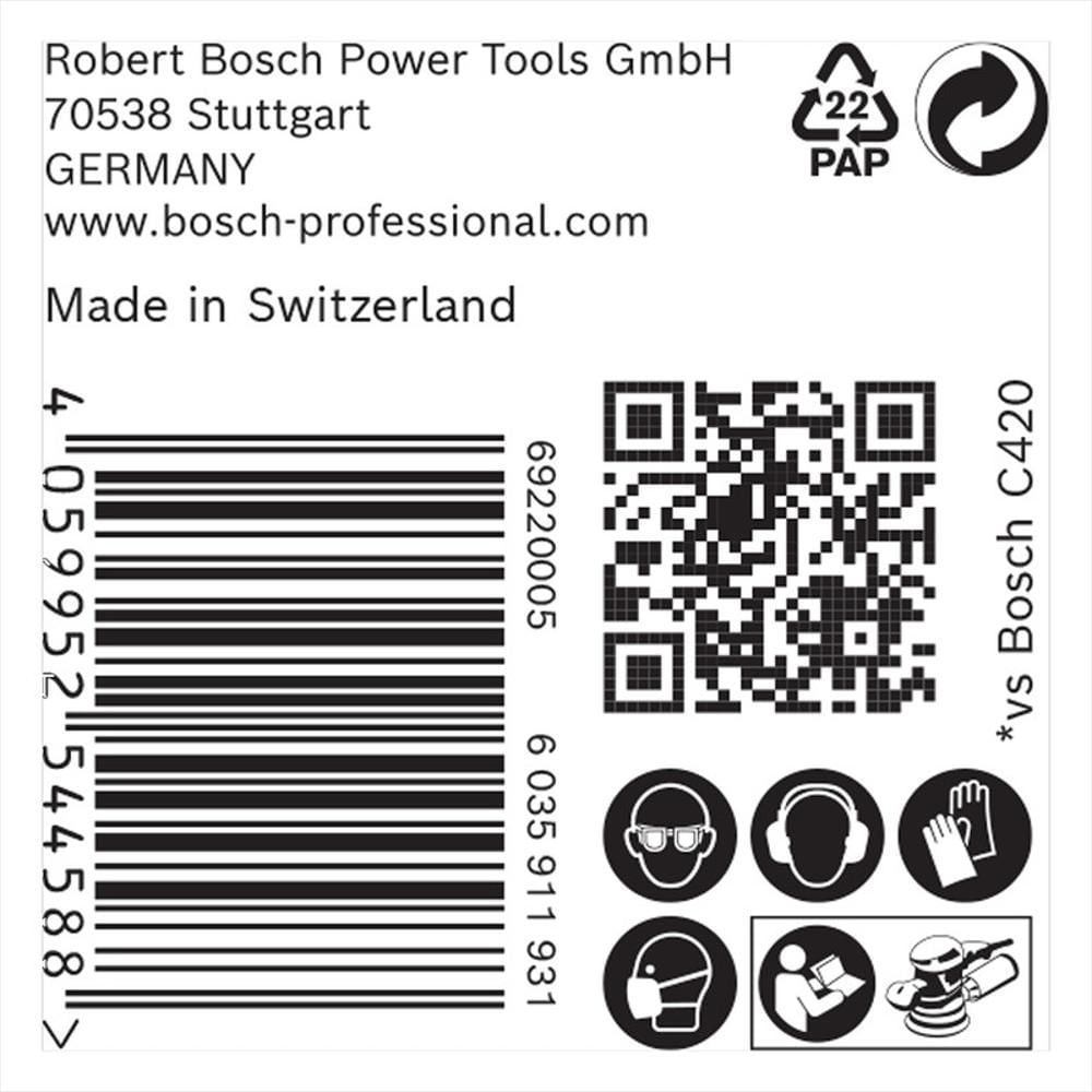 Disco De Lija Bosch Expert C470; 125Mm G150 (3 Unds) img #4