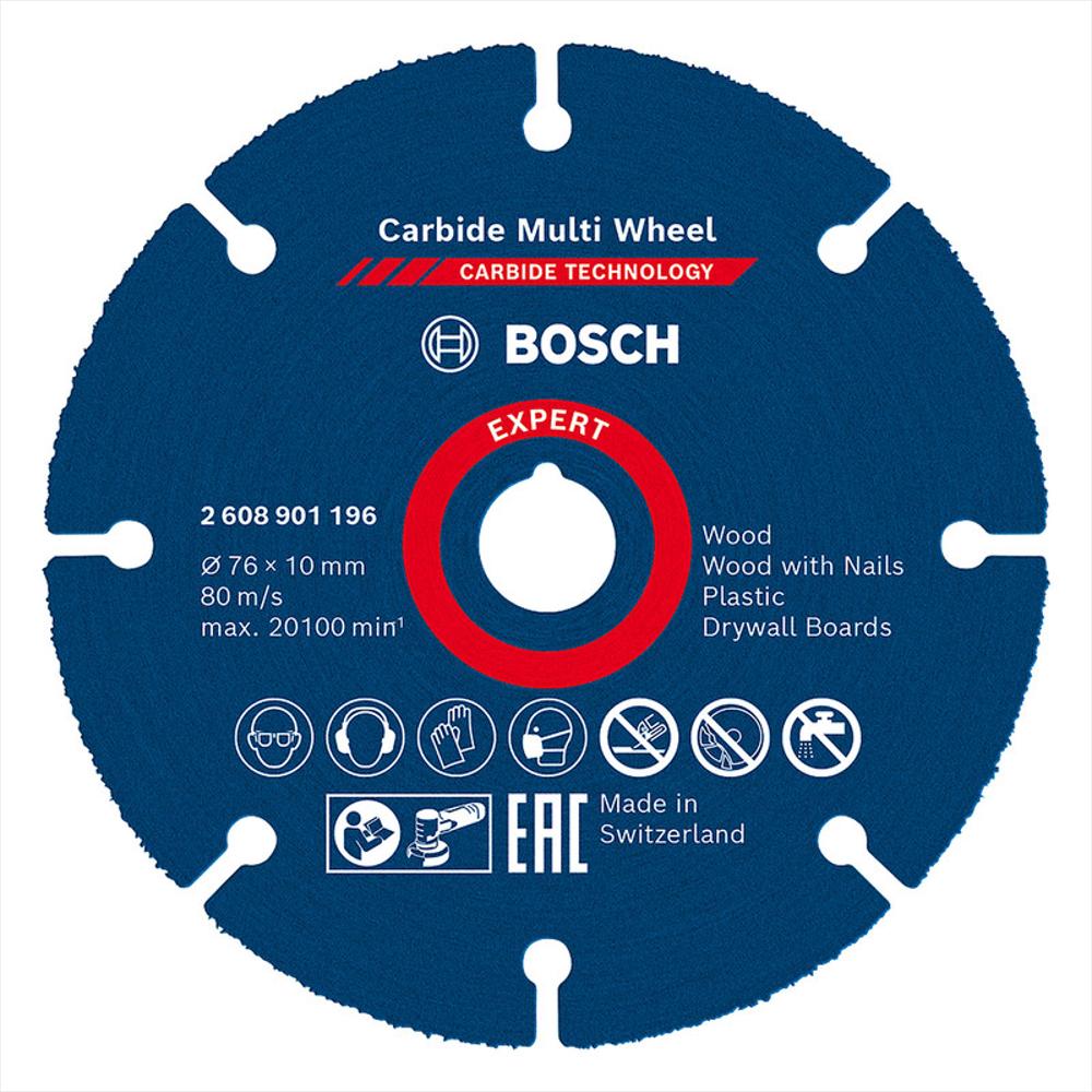 Disco De Corte Bosch Expert Carbide Multi Wheel 76Mm img #1