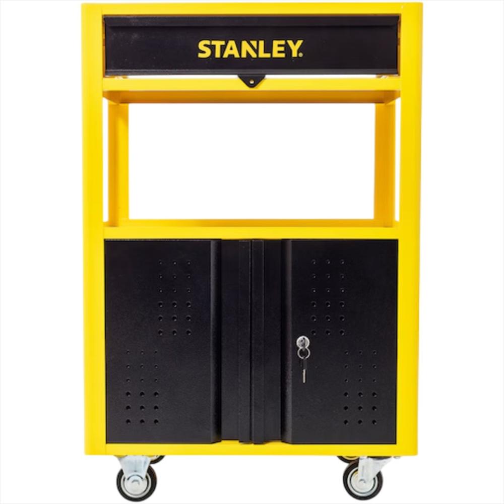 Carro Metalico Con Puertas Y 2 Bandejas img #1