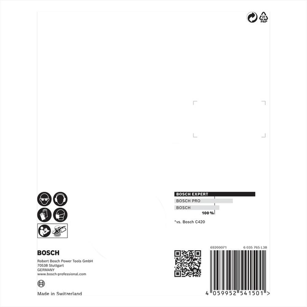 Disco De Lija Bosch Expert C470; 125Mm G60/120/240 img #5