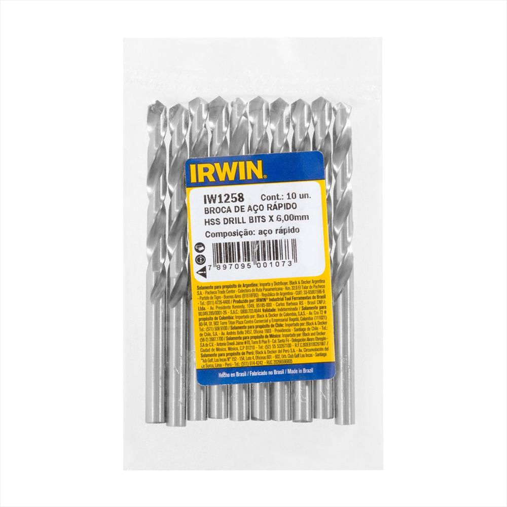 Broca Para Metal Ar 6Mm Industrial M 2 img #2