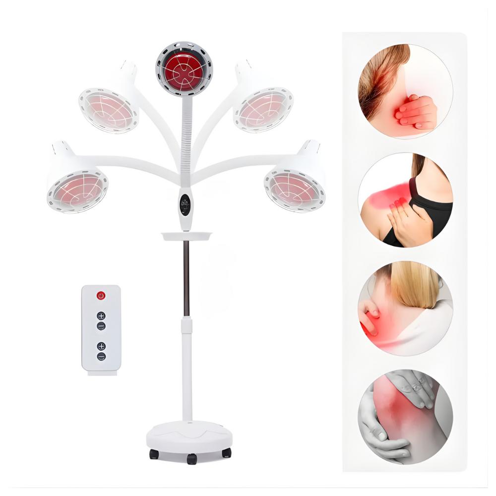 Lampara Infrarroja Terapia Masajes Calor Con Base Rodable img #1