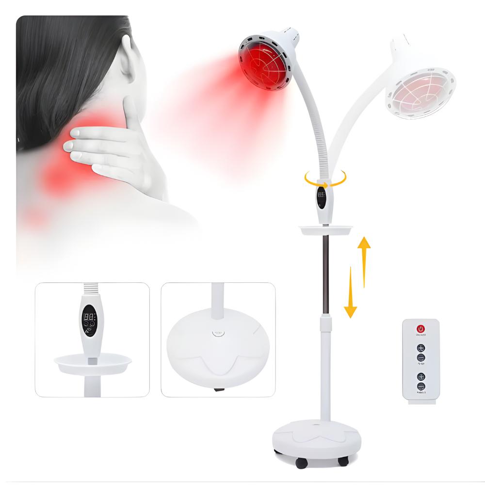 Lampara Infrarroja Terapia Masajes Calor Con Base Rodable img #2