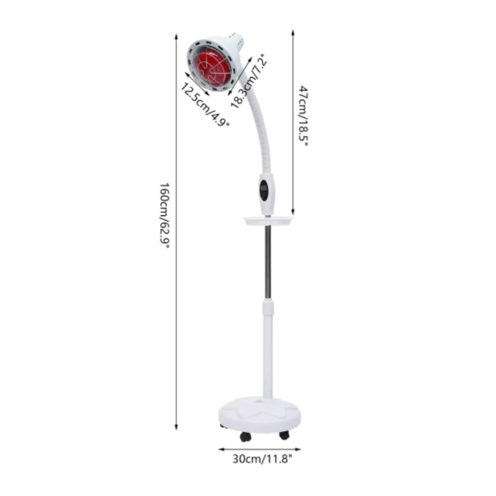 Lampara Infrarroja Terapia Masajes Calor Con Base Rodable img #4
